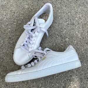 Gently Used Leather Pumas